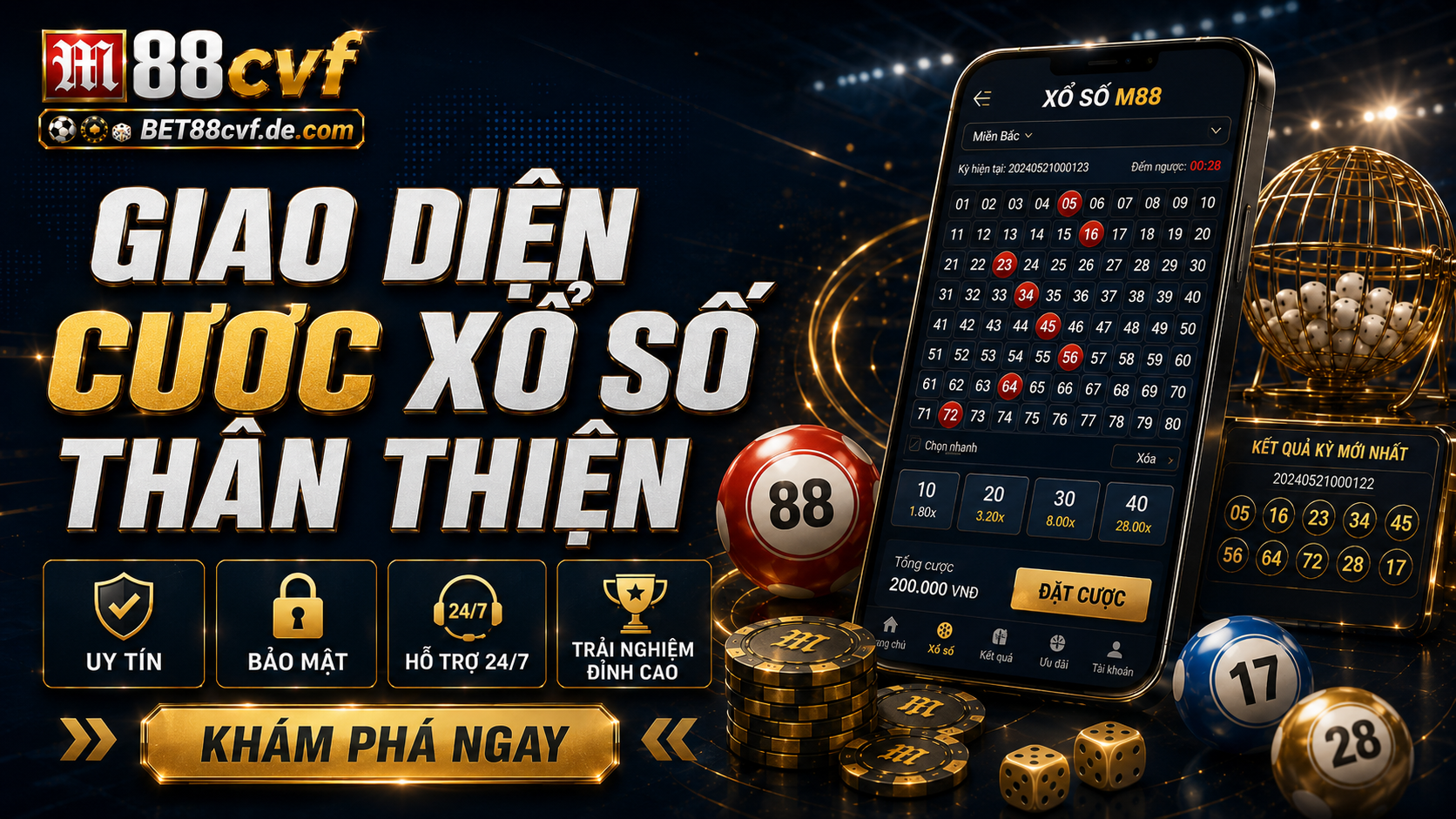 Giao diện thân thiện, dễ  dàng truy cập cá cược