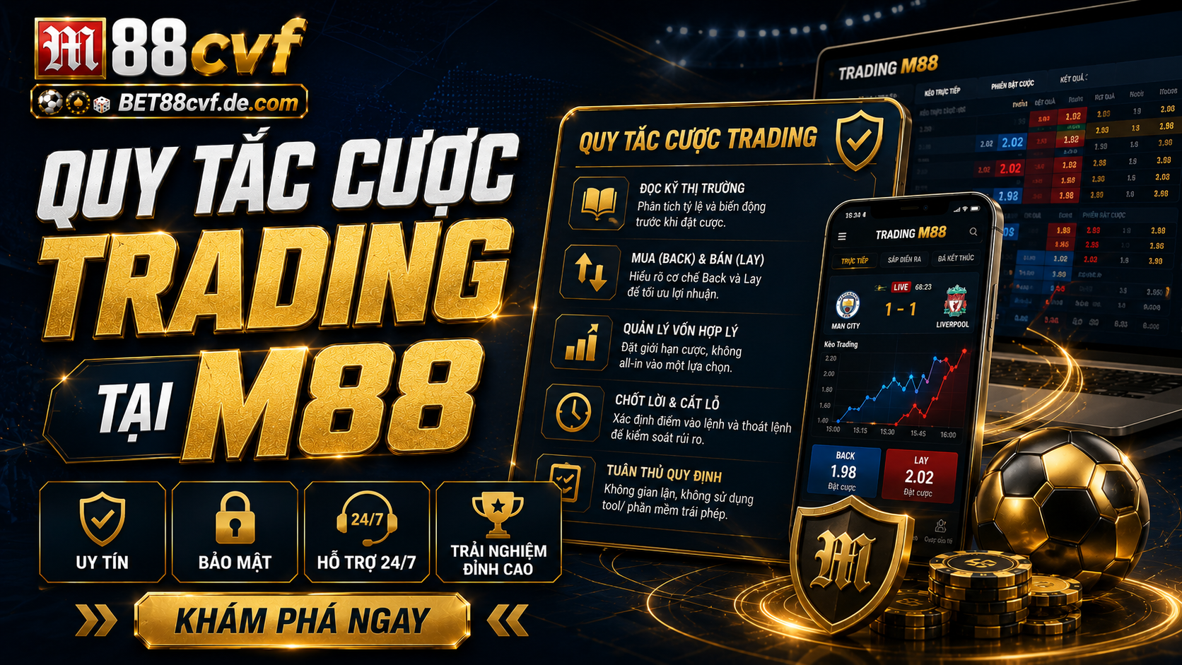 Tuân thủ các quy tắc để cá cược Trading hiệu quả cao
